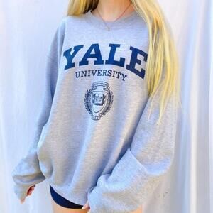 Yale University Sweatshirt Grey Kj567
